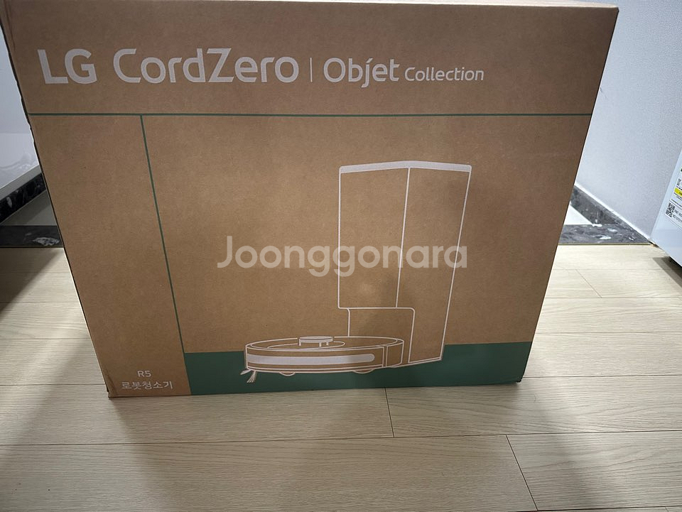 LG전자 코드제로 R5 로봇청소기 흡입+걸레 R585W--0