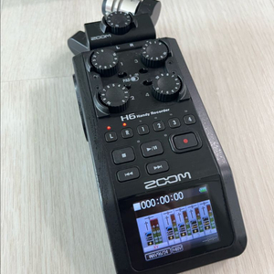 Zoom H6 핸디 레코더(거의 새것)