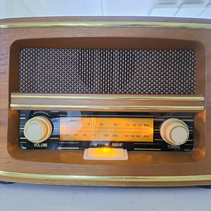 켄스톤 TR-3300 우드 블루투스 스피커 라디오