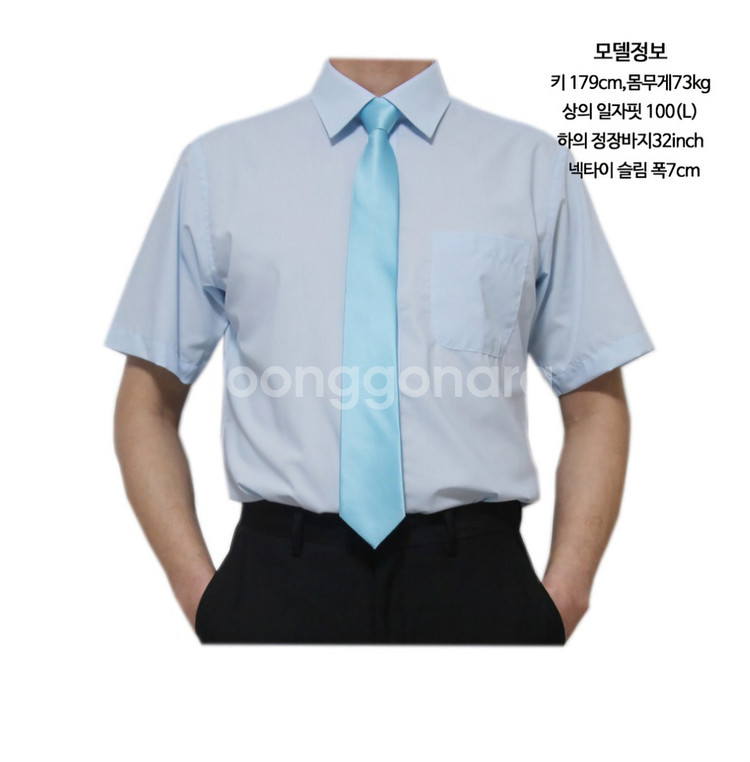 새상품 메노모소 남성용 빅사이즈 반팔 셔츠 3XL--3
