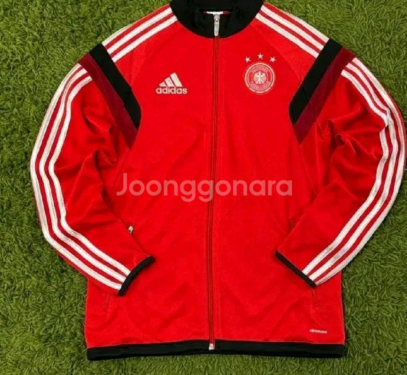 아디다스 대장급 독일 레드 트랙탑 져지집업 90/S--0