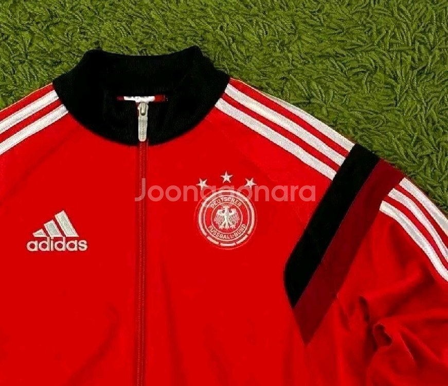 아디다스 대장급 독일 레드 트랙탑 져지집업 90/S--1