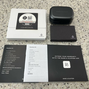 B&O 뱅앤올룹슨 EX 검정 새상품
