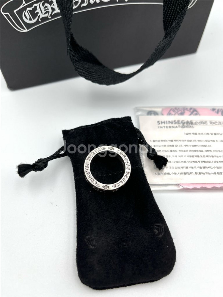 크롬하츠 포에버링 6mm 반지(새상품)--7