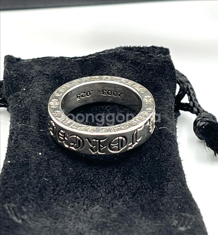 크롬하츠 포에버링 6mm 반지(새상품)--3