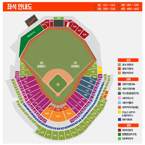 6월5일 한화vsKT 3루내야지정석A 119구역 20열
