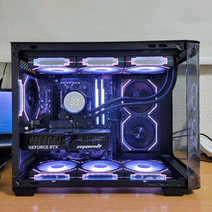 고급스런 블랙 9600X 5060TI 16GB 본체