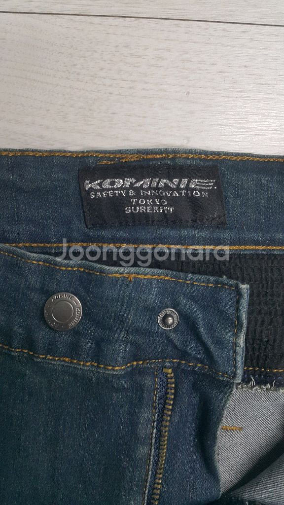 KOMINE 오토바이청바지(사방스판) 32인치 새상품!--3