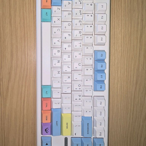 독거미 F87 pro 경해축 분필키캡