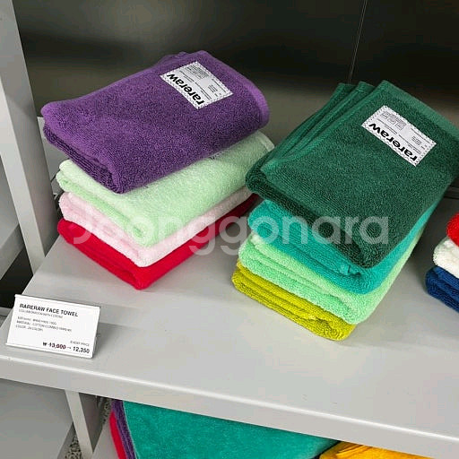 rareraw 레어로우 타월 호텔수건 고급수건 컬러타올--1