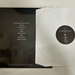 시가렛 애프터 섹스 1집 화이트반 lp 섹후땡 바이닐