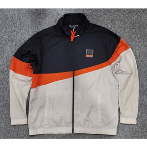언더아머 배색 윈드브레이커 집업 자켓 바람막이 2XL