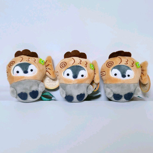 붕어빵 펭귄 인형 가방고리 키링 볼체인 백참