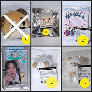 데이식스 도운 포토홀더 아웃핏 쁘쁘멀 아크릴 파우치