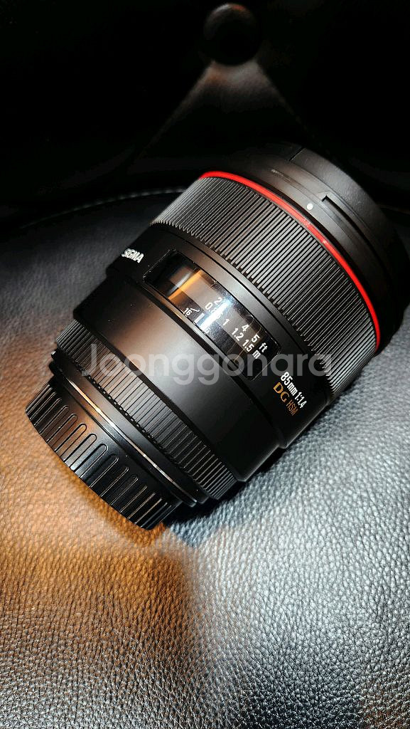 시그마 85mm F1.4 EX DG 캐논EF마운트--1