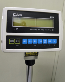 CAS 정밀 전자저울 (HB-150) 판매합니다.--0