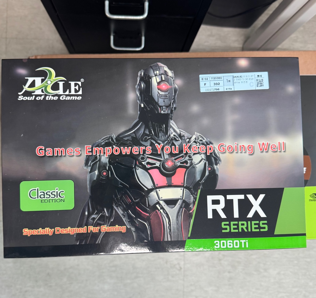 [AXLE] 지포스 RTX 3060 Ti D6 8GB