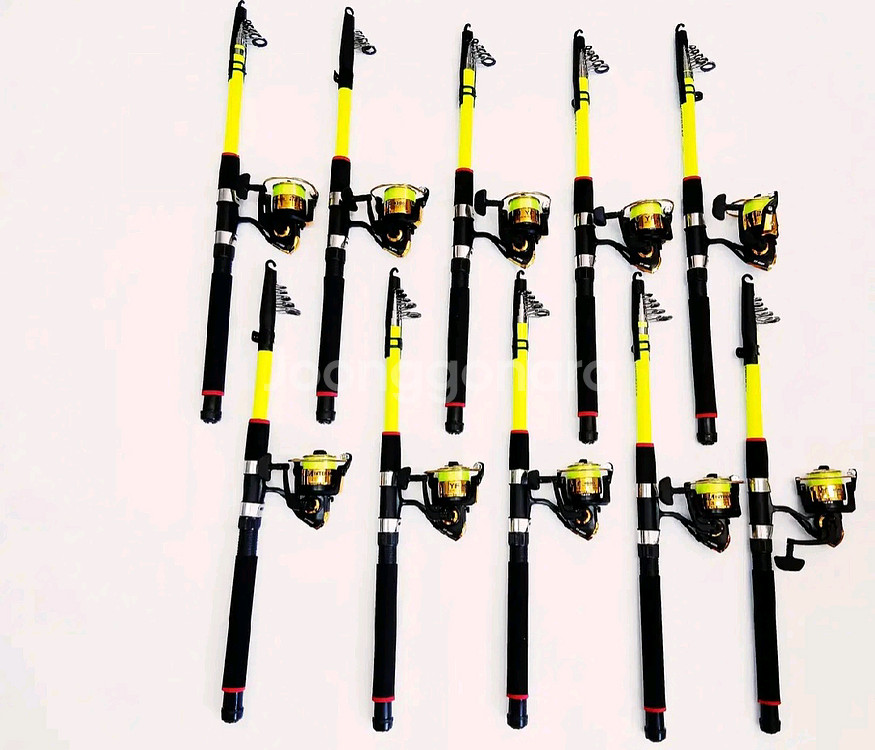 원투낚시대3m 10대+4000번릴 10대+릴줄--0