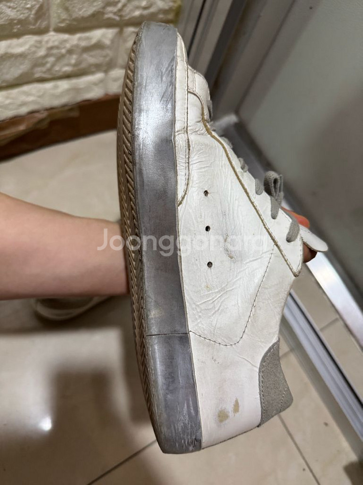 골든구스 실버 42사이즈--7