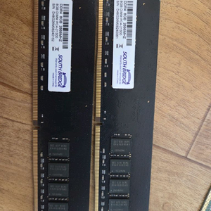 ddr4 8g 2666 메모리 두개