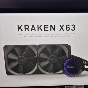 NZXT 크라켄 X63 CPU 쿨러 판매합니다