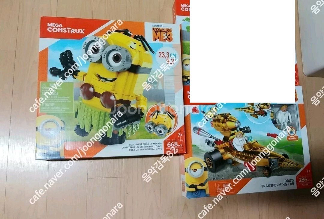 미니언즈 메가블럭,메가콘스트럭스 새상품 팝니다--0