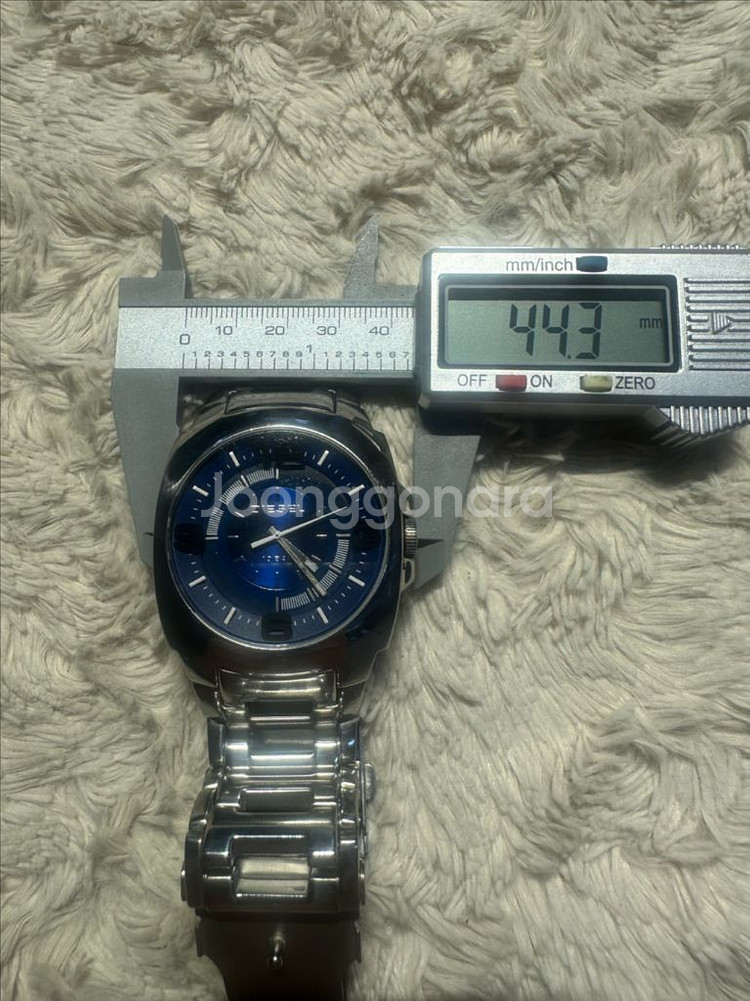 디젤(DIESEL) DZ-1110 남성 쿼츠시계 팝니다--8
