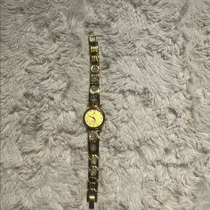 세라믹 & 게르마늄 부착 KORE-TECK금장 여성시계