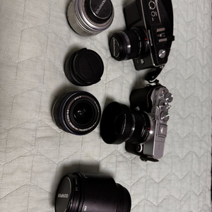 올림푸스 e-p7 및 마이크로포서드 렌즈