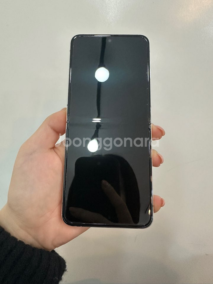 보증기간O)갤럭시Z플립5 256GB 크림/H479--6