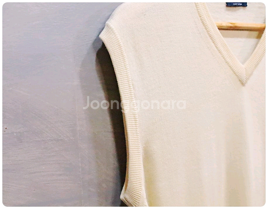 [XS] 버버리 골프 메리노울 니트 베스트--3