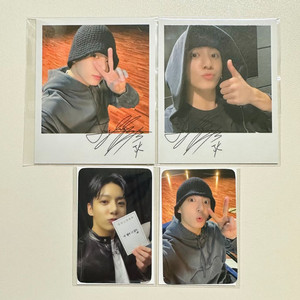 방탄 정국 포카 포스터 프로그램북 Jungkook