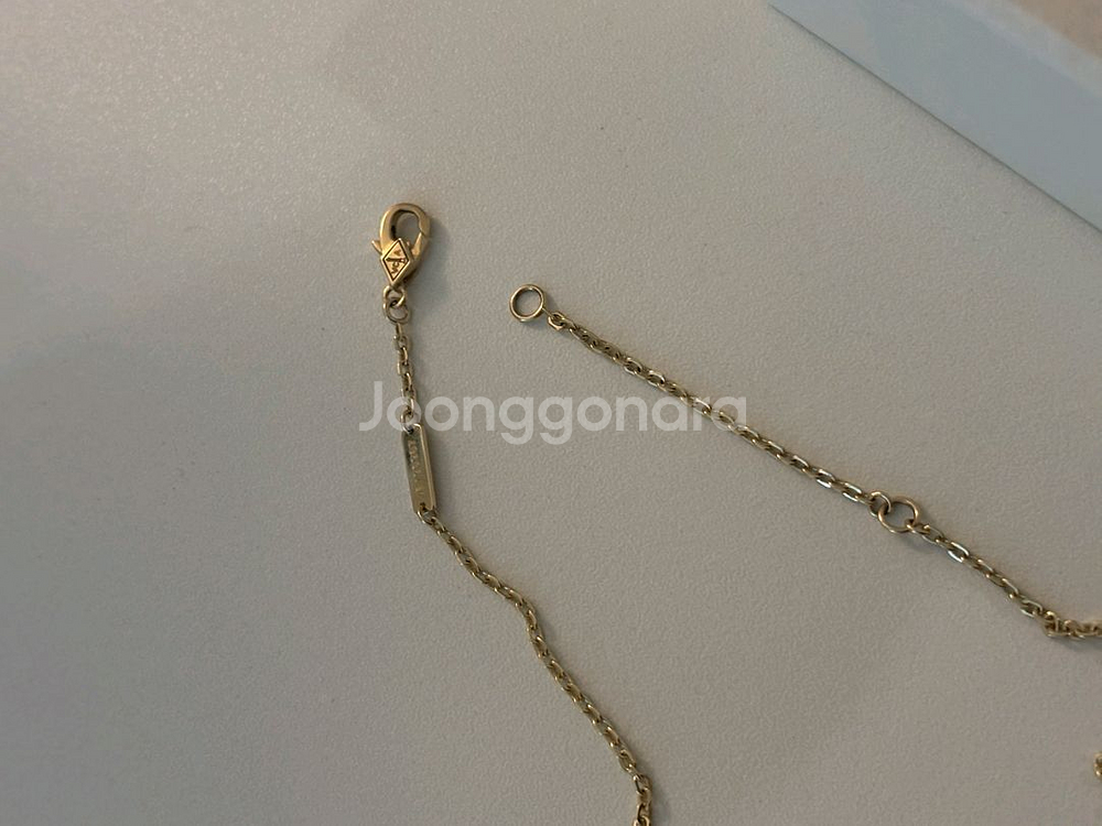 반클리프 기요세디자인 14k 목걸이--1