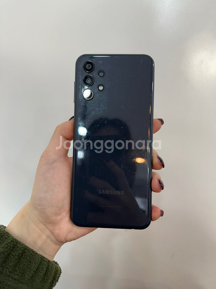 무잔상)갤럭시A13 64GB 블랙/H569--0