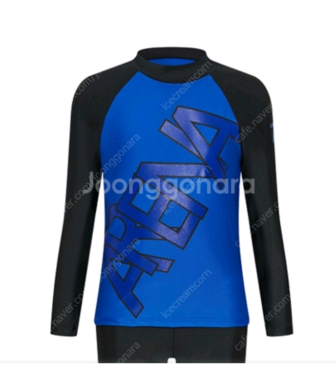 아레나 아동 래쉬가드 남아동 키즈 수영복 60 상의 +--2