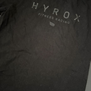 HYROX 검정 티셔츠 M사이즈 하이록스