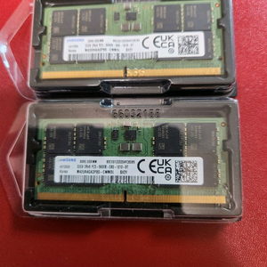 삼성 DDR5 64gb(32gb2ea)5600 노트북용