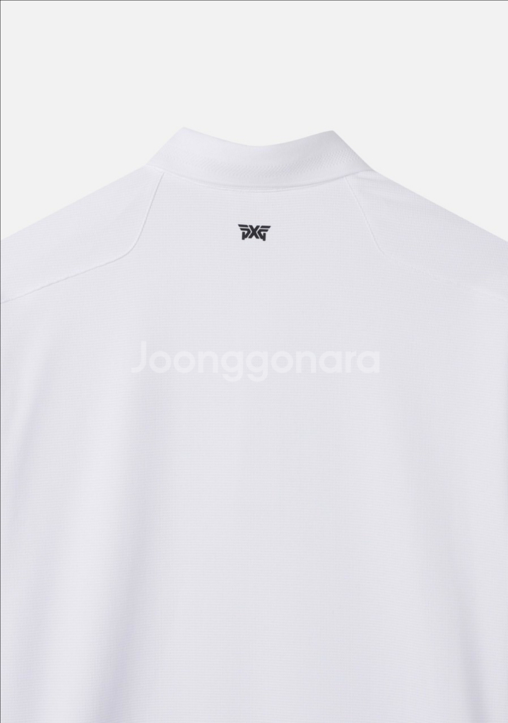PXG 골프 남성 베이직 루즈핏 니트 카라 반팔 티셔츠--4