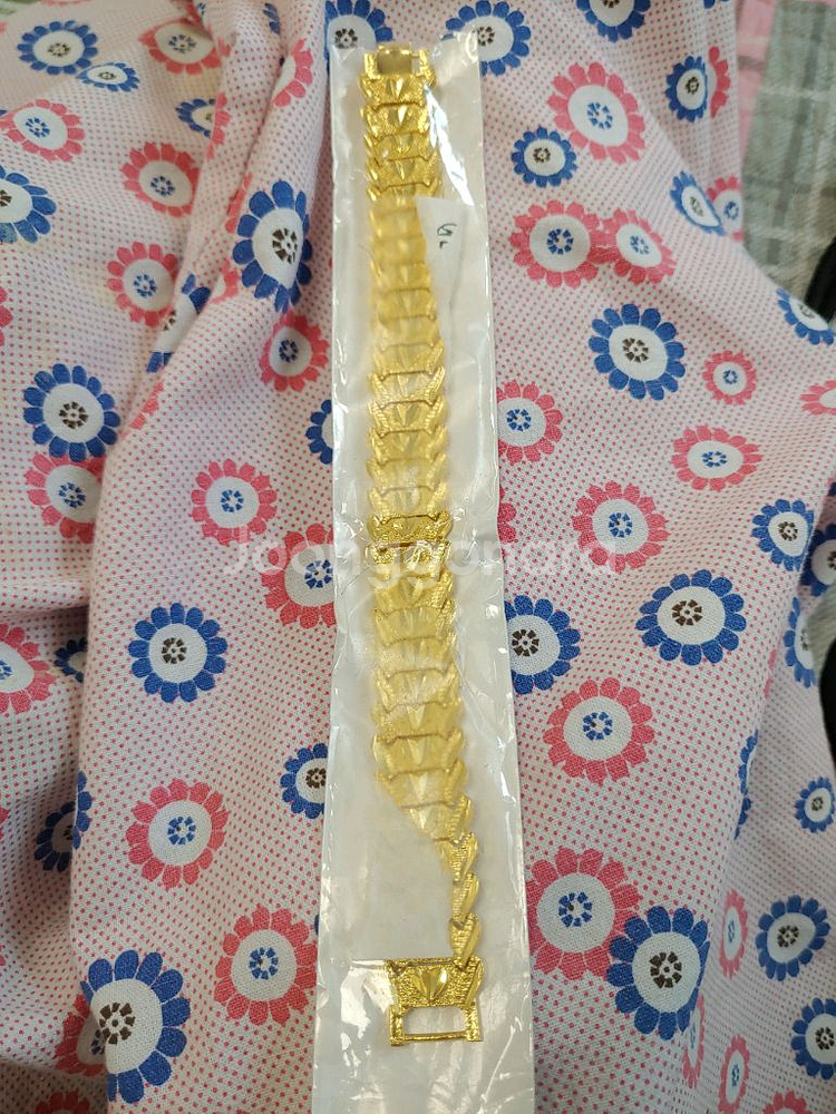 18k 도금 팔찌 21cm ㅡ 새제품--0