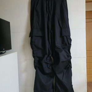 남성)스트링 와이드카고팬츠(30)