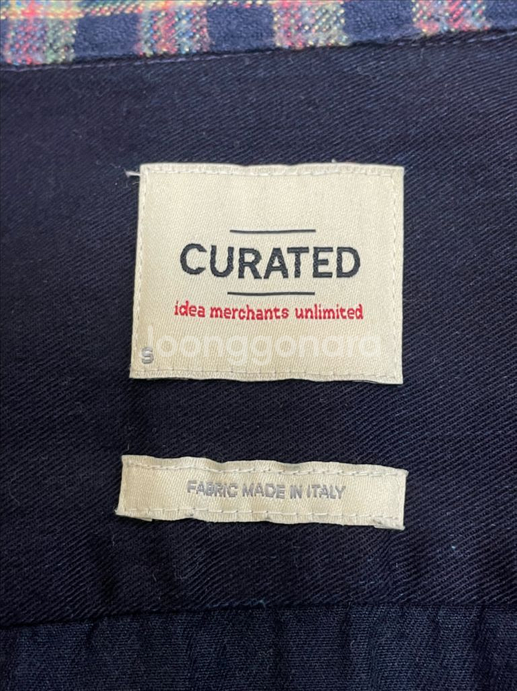 CURATED 체크 (새상품)--2