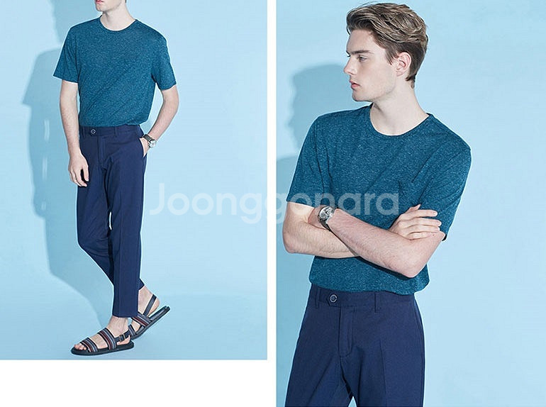 [새옷]남성반팔티셔츠105 5개모두 린넨티셔츠 썸머티--3