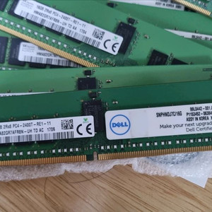 서버용램 하이닉스 pc4 2400t 16gb 8개