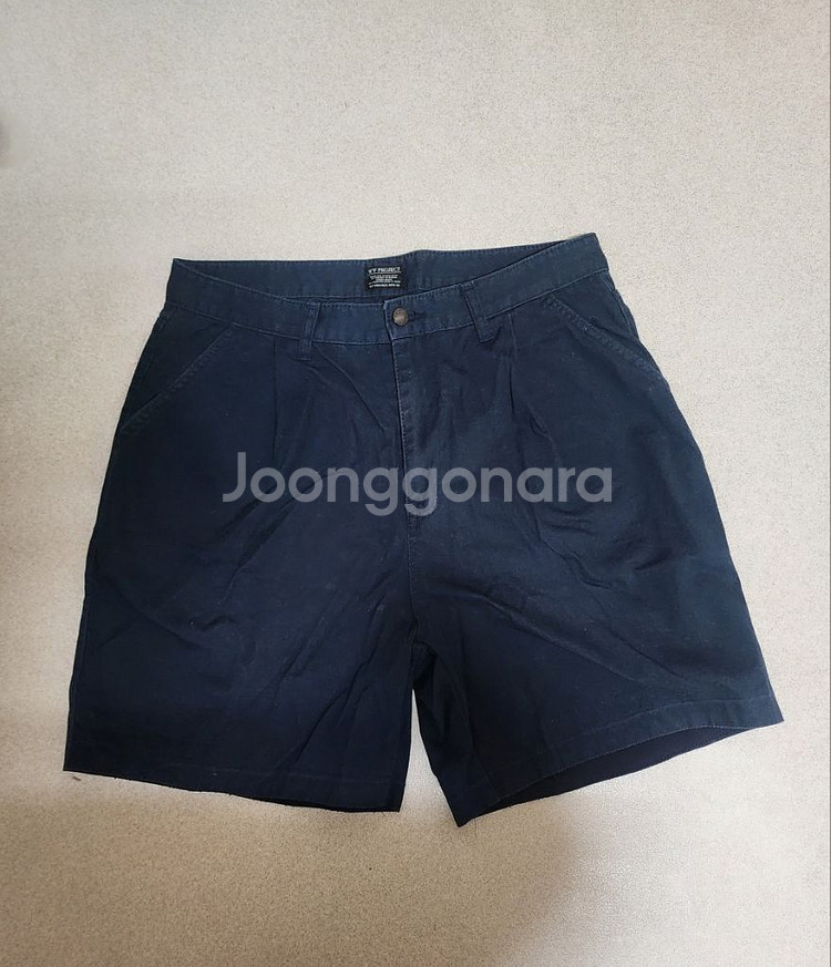 더블유프로젝트 버뮤다 워싱 팬츠 네이비 2xl--0
