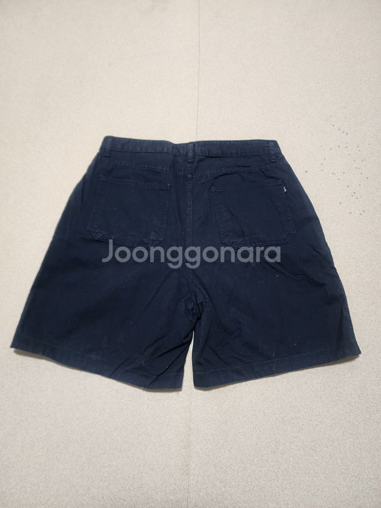 더블유프로젝트 버뮤다 워싱 팬츠 네이비 2xl--1