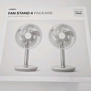 (새제품) 루메나 탁상용 무선 선풍기 FAN STAND