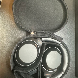 소니 WH-1000XM3 헤드폰 블랙