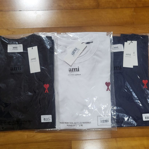 아미 하트자수 반팔