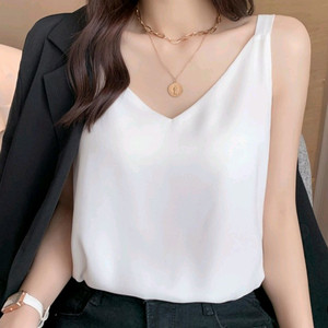 1+1 여름 민소매 보들보들 나시티 이너티색상