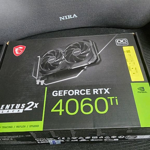 MSI 벤투스 RTX4060ti 8g 새상품급 수원